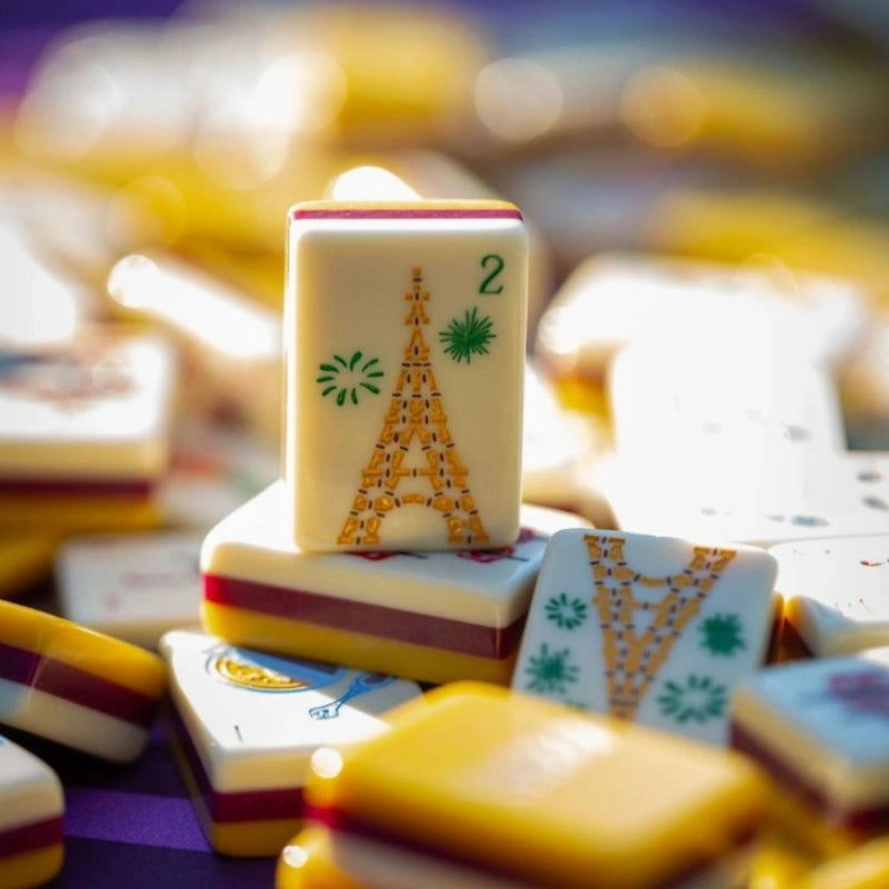 Paris‑French themed American mahjong Tiles