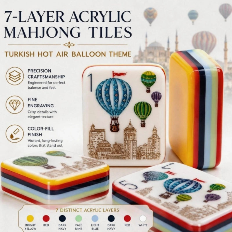 Travel‑inspired American mahjong Tiles