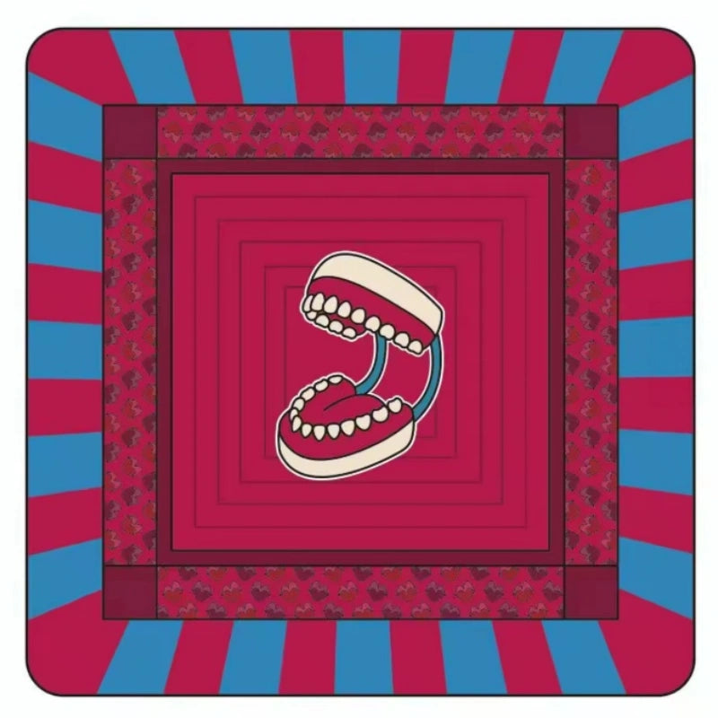 Pop‑art American Mahjong Tiles
