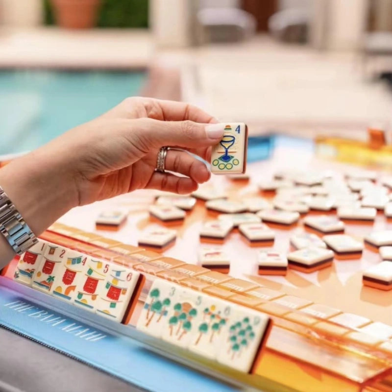 Fiesta‑style American mahjong Tiles