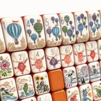 Travel‑inspired American mahjong Tiles