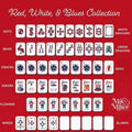 Atriotic‑inspired American mahjong Tiles