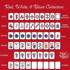 Atriotic‑inspired American mahjong Tiles