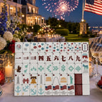 Patriotic‑themed American mahjong Tiles