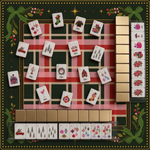 Christmas American Mahjong Tiles