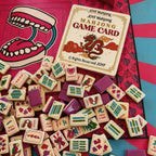 Pop‑art American Mahjong Tiles