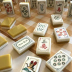 Vintage Oriental‑style American mahjong Tiles