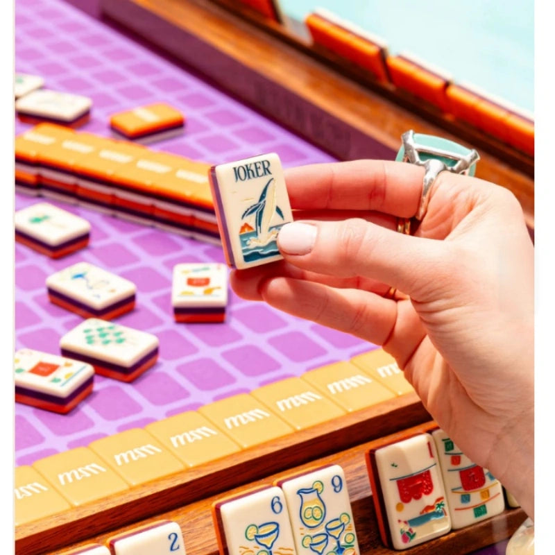 Fiesta‑style American mahjong Tiles