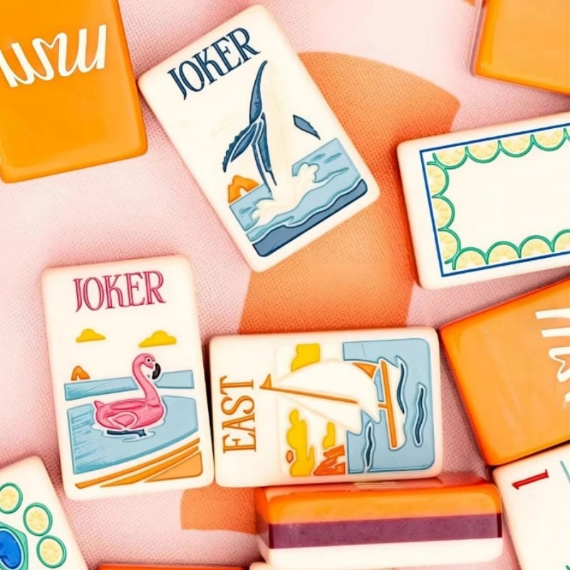 Fiesta‑style American mahjong Tiles