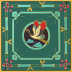 Vintage Oriental‑style American mahjong Tiles