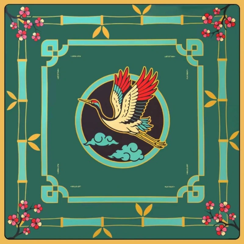 Vintage Oriental‑style American mahjong Tiles