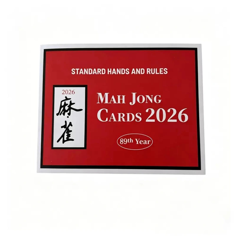 2026 National Mah Jongg League Card