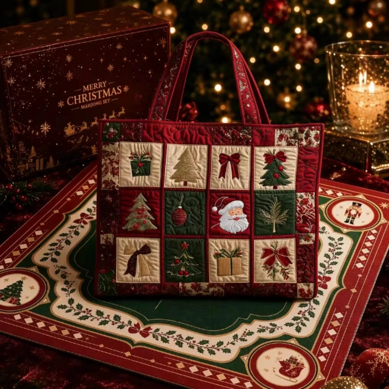 Christmas American Mahjong Tiles