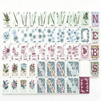 Stationery‑themed American mahjong Tiles