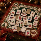 Christmas American Mahjong Tiles