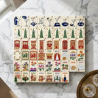 New York landmark mahjong tile layout