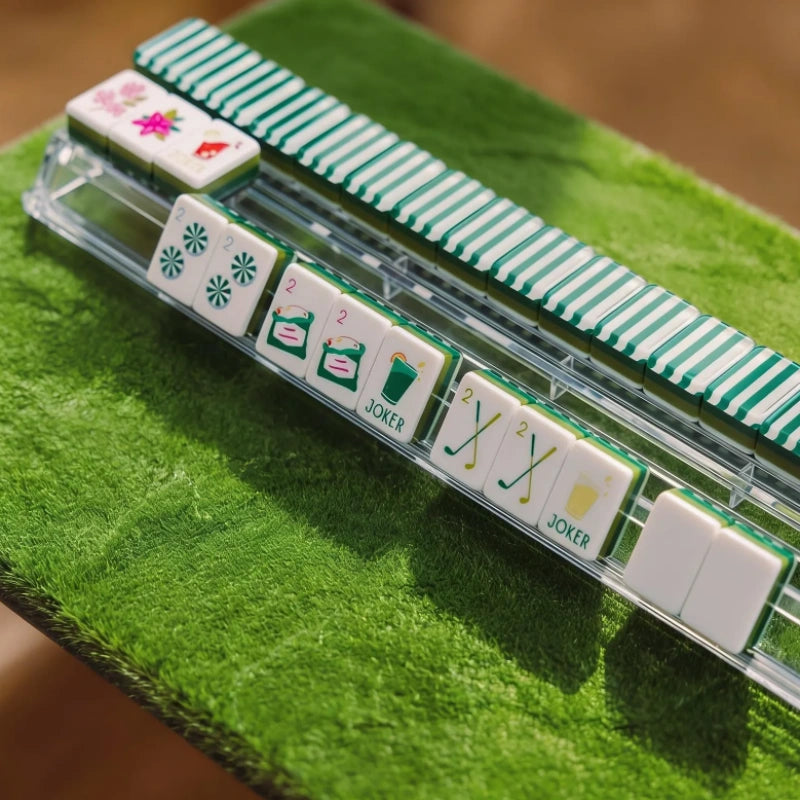 Luxury golf‑inspired American mahjong set for holiday gifting