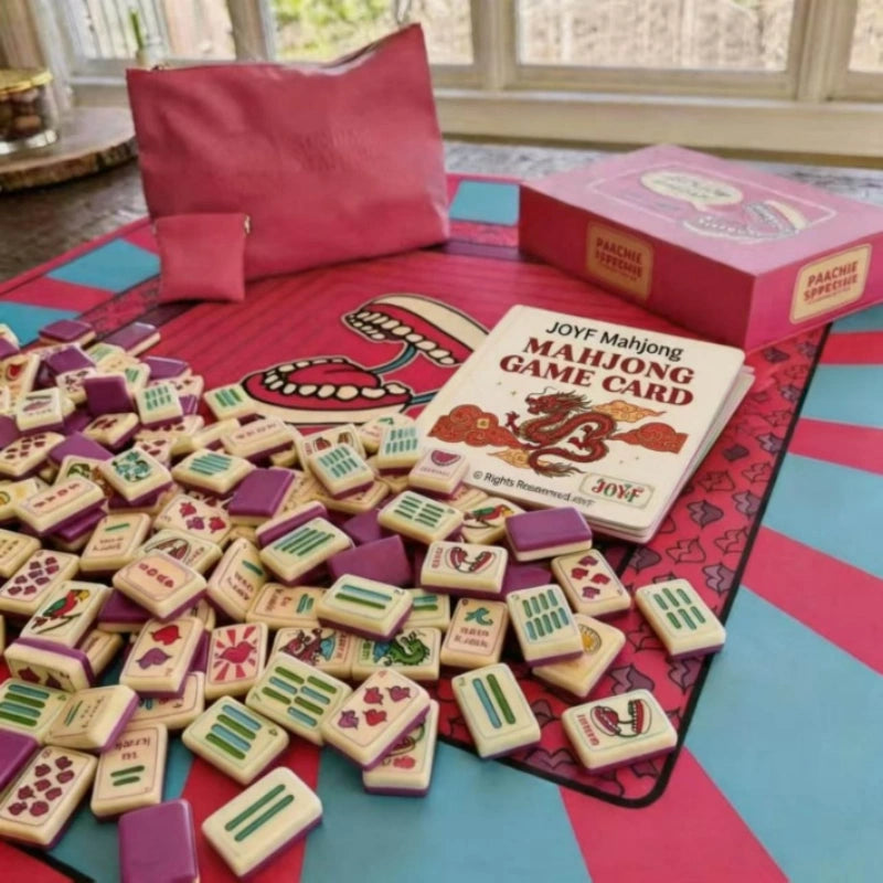 Pop‑art American Mahjong Tiles