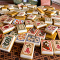 Vintage Oriental‑style American mahjong Tiles