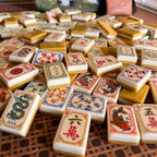 Vintage Oriental‑style American mahjong Tiles