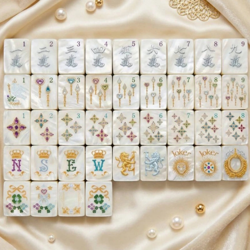 Luxury American mahjong set gift home decor display
