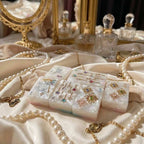 Ornate royal illustrated American mahjong set