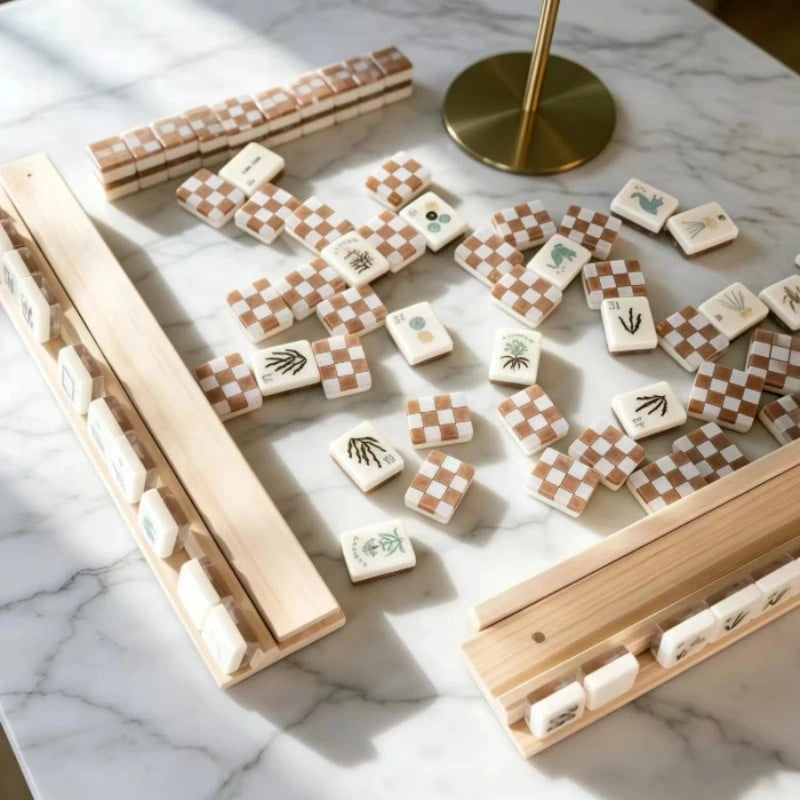 Luxury custom American mahjong game tiles
