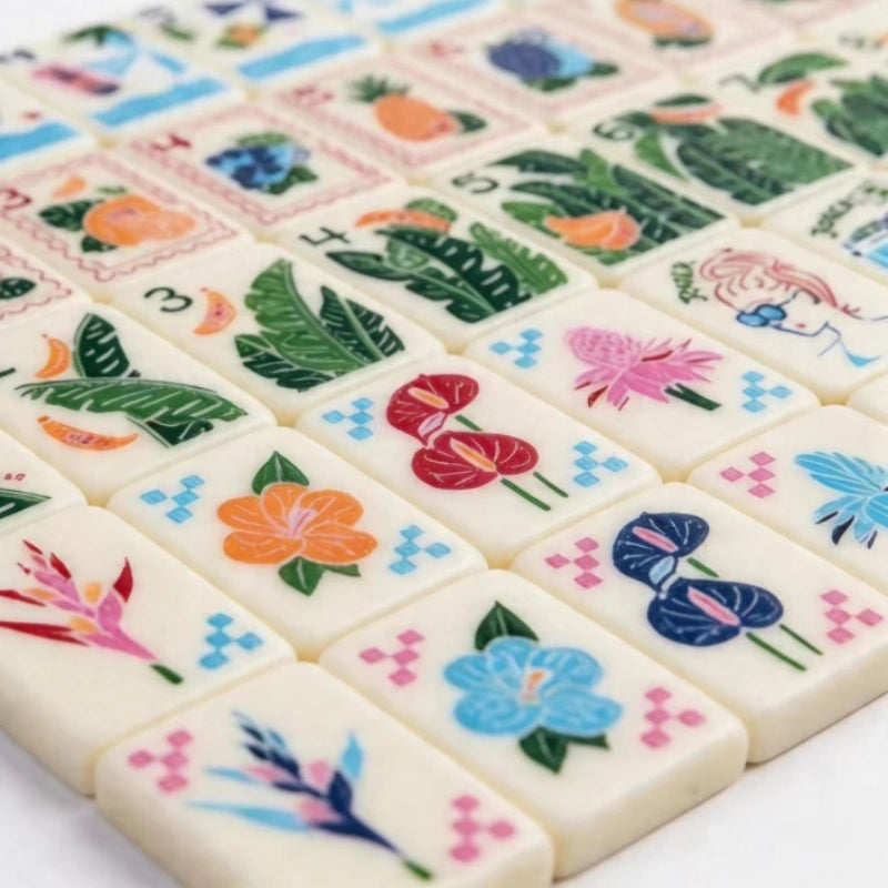 Vacation Mahjong Tile Collection